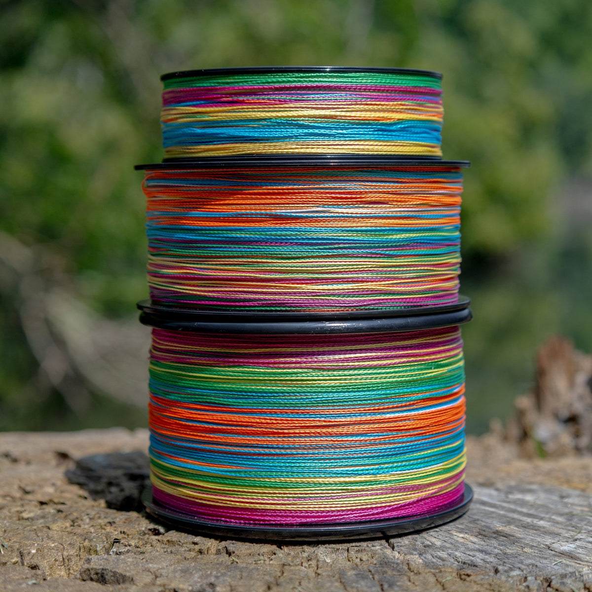 Reaction Tackle Braided Fishing Line - Multi - Color - Get Tight Gear