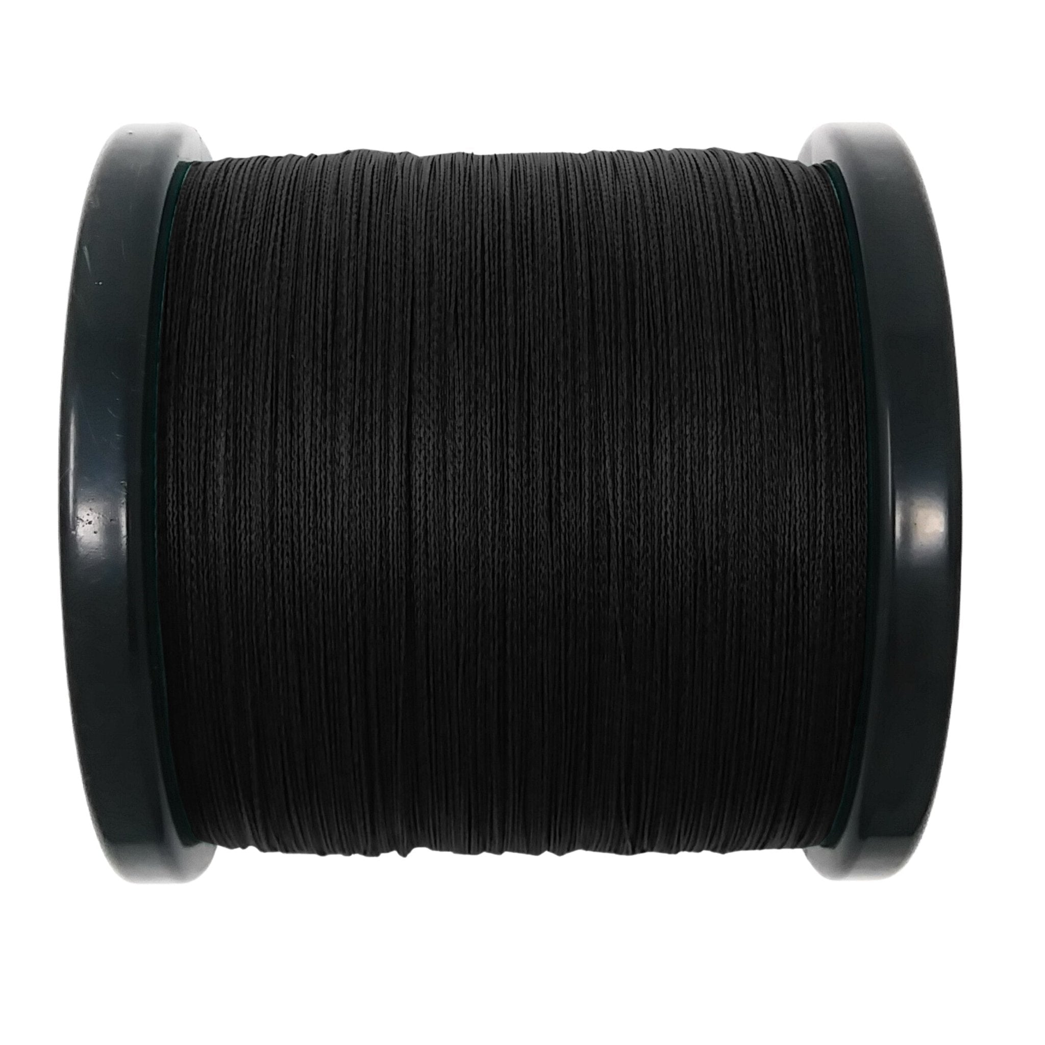 Reaction Tackle Braided Fishing Line - NO FADE Black - Get Tight Gear