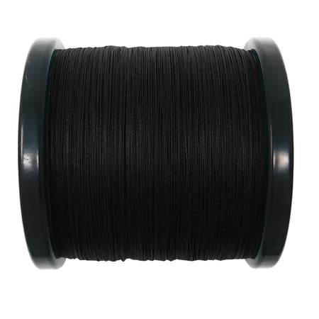 Reaction Tackle Braided Fishing Line - NO FADE Black - Get Tight Gear
