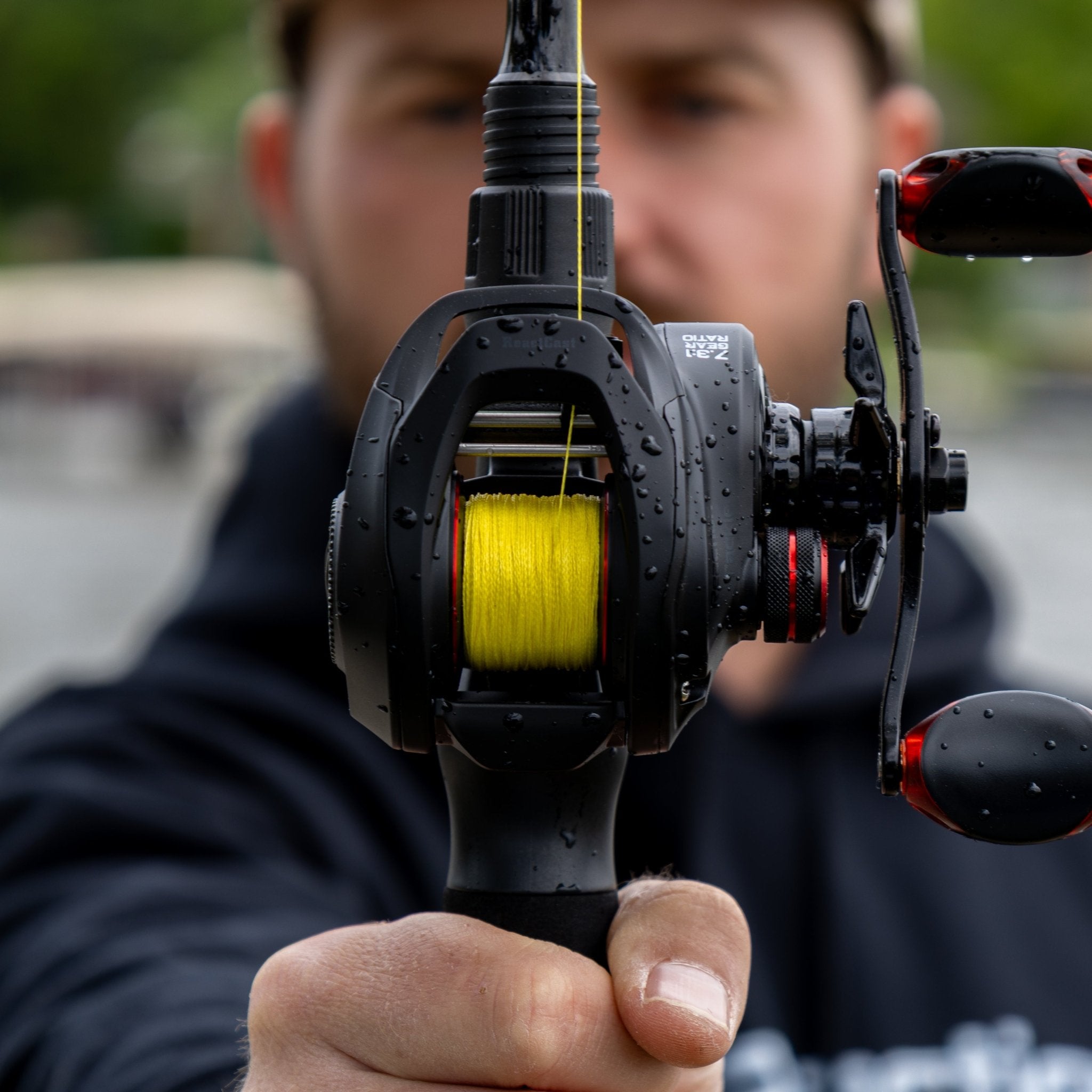 Reaction Tackle Braided Fishing Line - NO FADE Yellow - NEW - Get Tight Gear