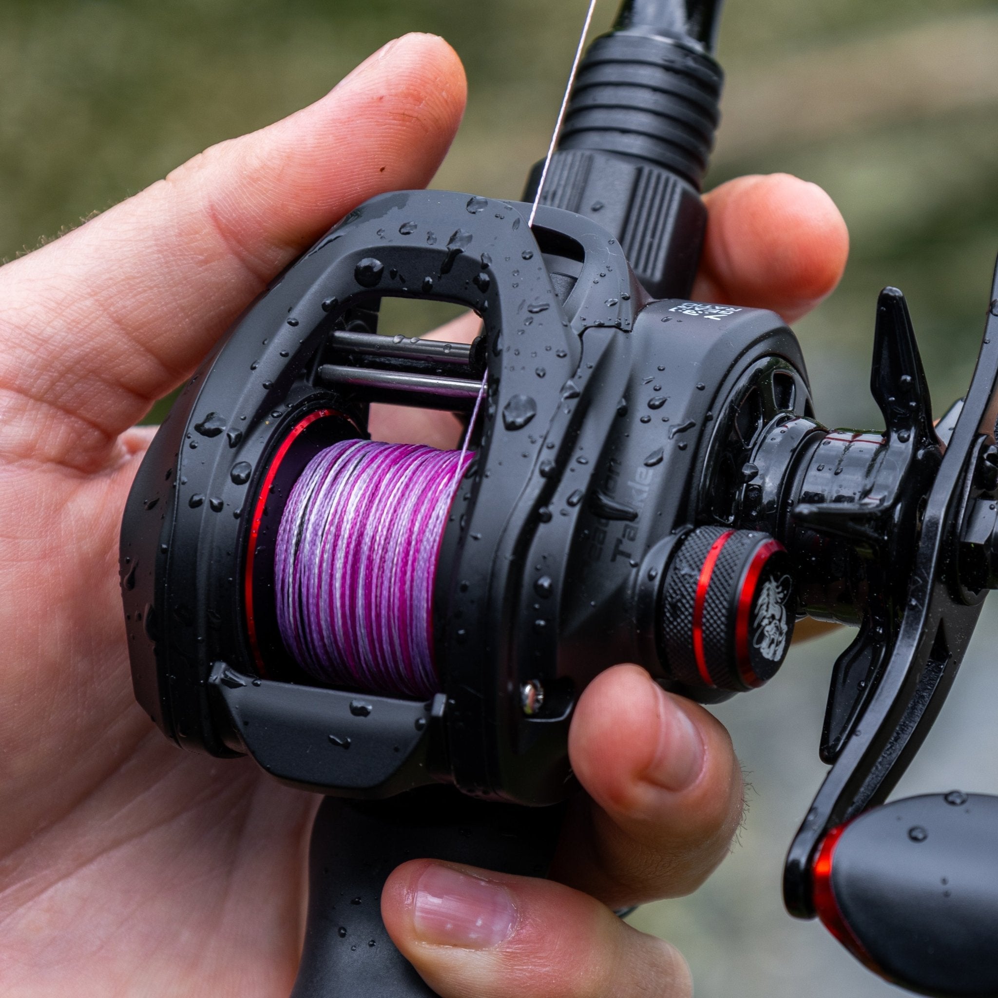 Reaction Tackle Braided Fishing Line - Pink Camo - NEW - Get Tight Gear