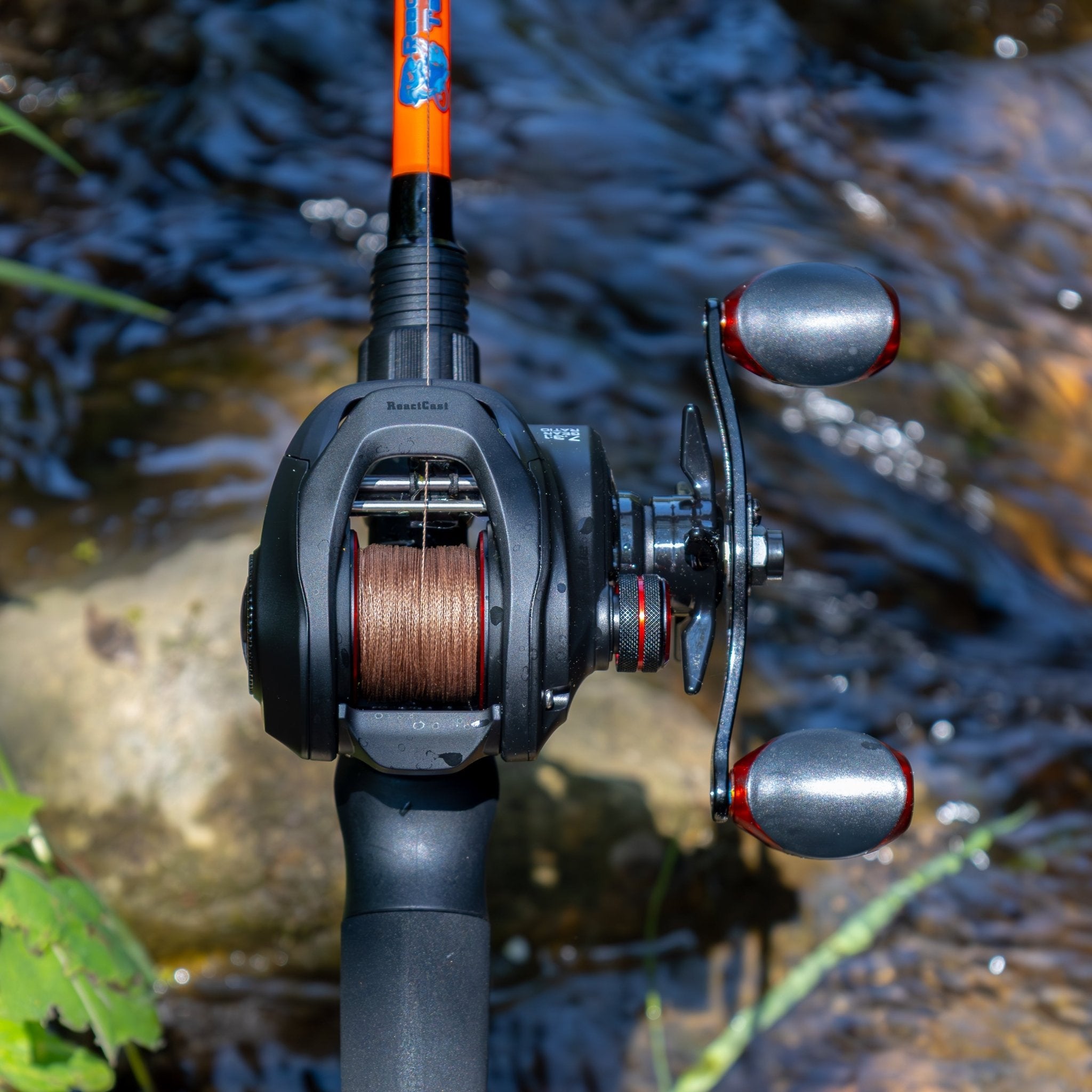 Reaction Tackle Braided Fishing Line - Timber Brown - NEW - Get Tight Gear