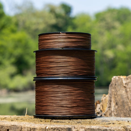 Reaction Tackle Braided Fishing Line - Timber Brown - NEW - Get Tight Gear