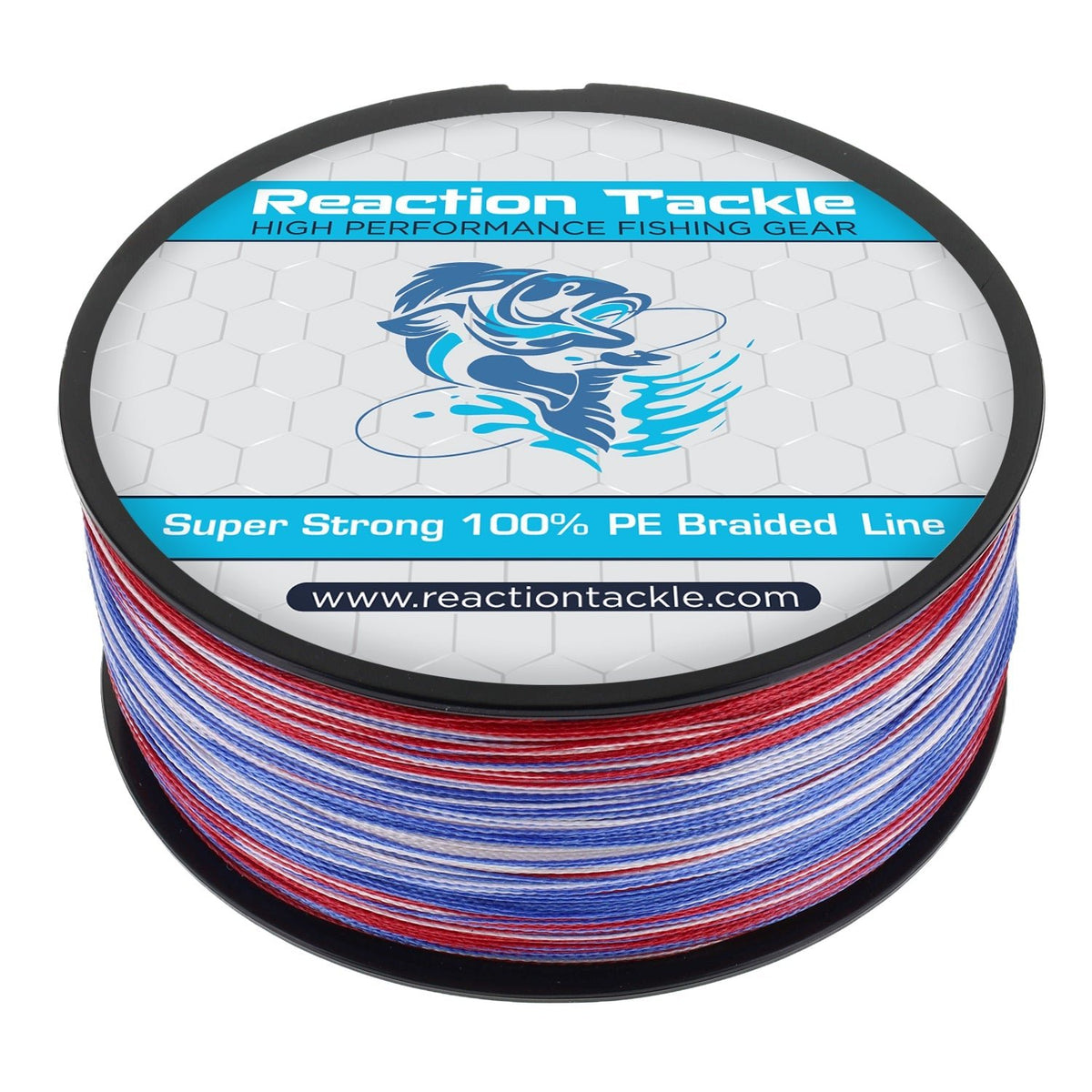 Reaction Tackle Braided Fishing Line - USA Camo - Get Tight Gear