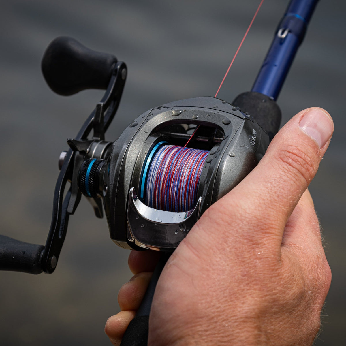 Reaction Tackle Braided Fishing Line - USA Camo - Get Tight Gear