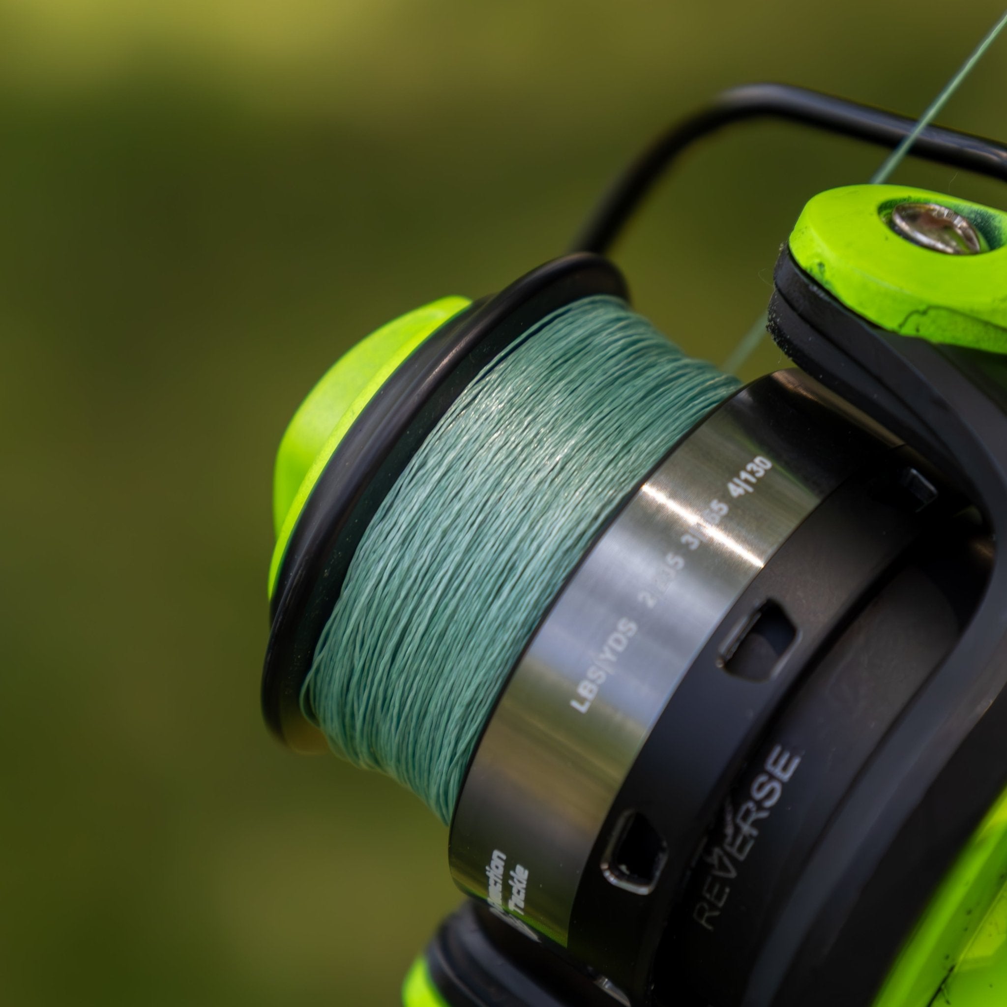 Reaction Tackle BRAIDED IN THE USA Fishing Line - 4X - NEW - Get Tight Gear