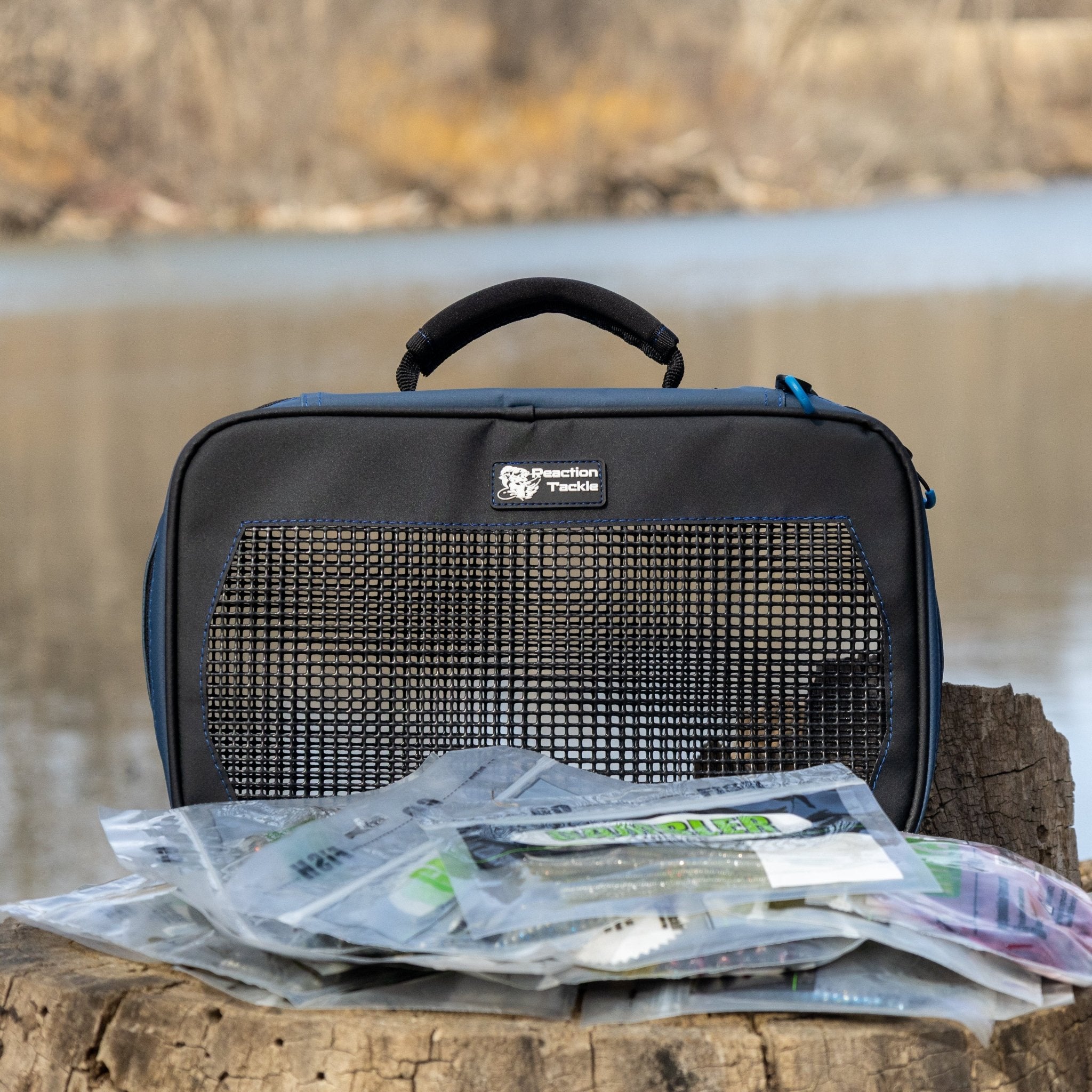 Reaction Tackle Breathable Mesh Bait Binder and Tackle Storage - New - Get Tight Gear