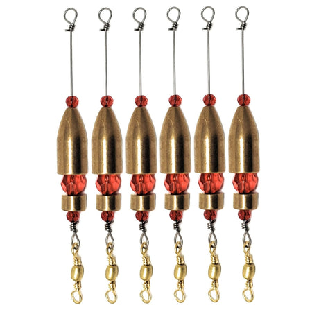 Reaction Tackle Carolina Ready Rigs 6 Pieces - Pre Rigged - Get Tight Gear