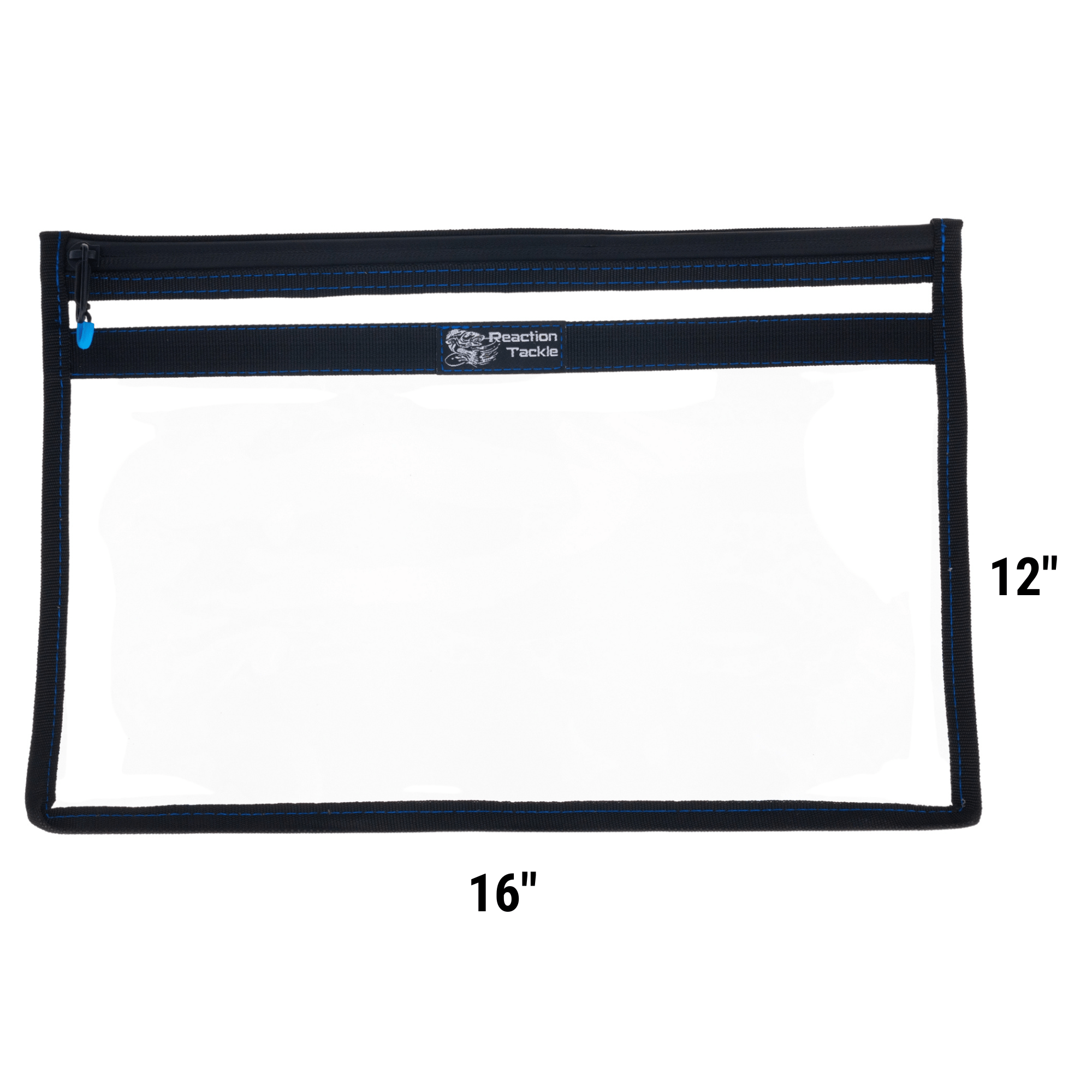 Reaction Tackle Clear Storage Bag Tackle Pak - Water - Resistant Plastic Storage - New - Get Tight Gear
