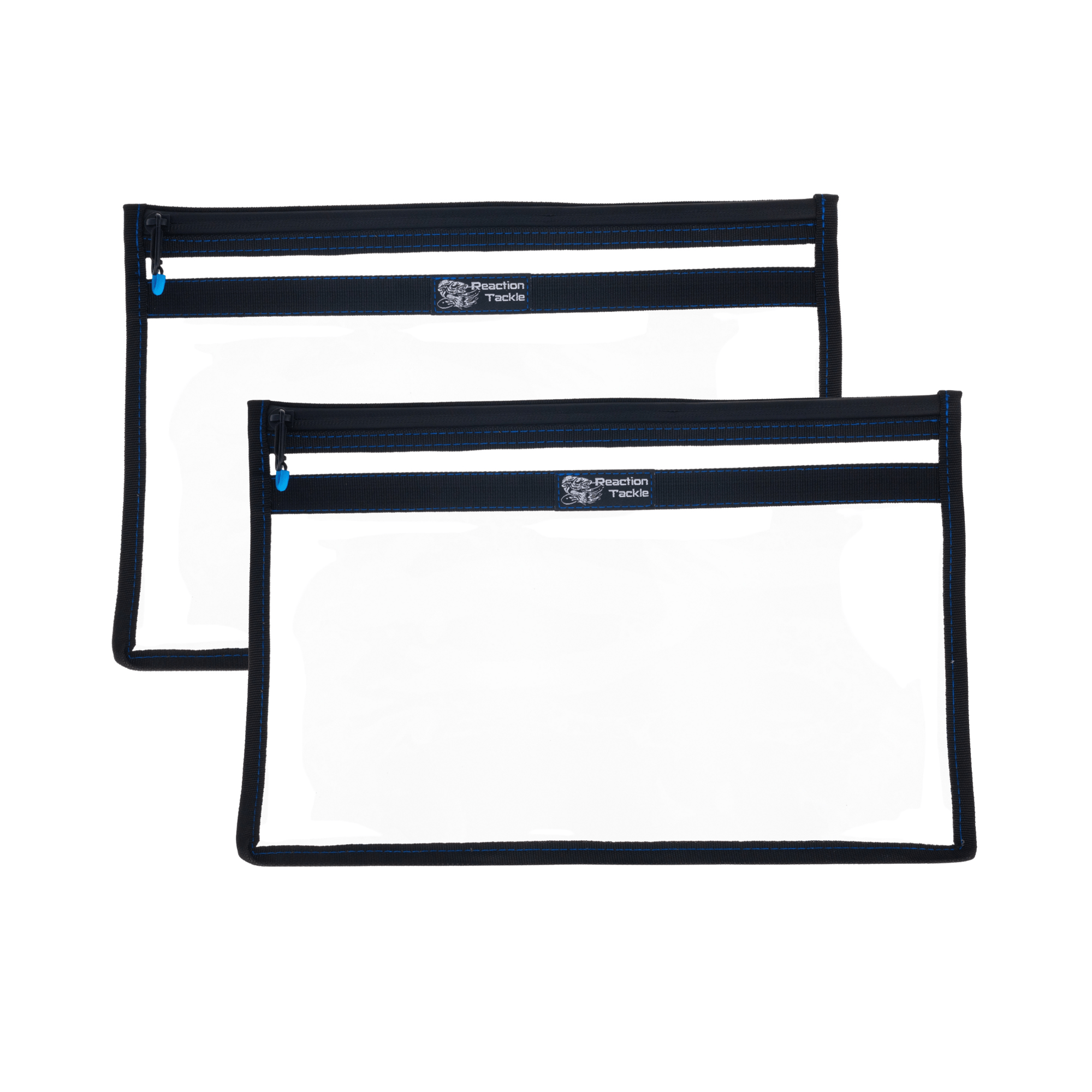 Reaction Tackle Clear Storage Bag Tackle Pak - Water - Resistant Plastic Storage - New - Get Tight Gear