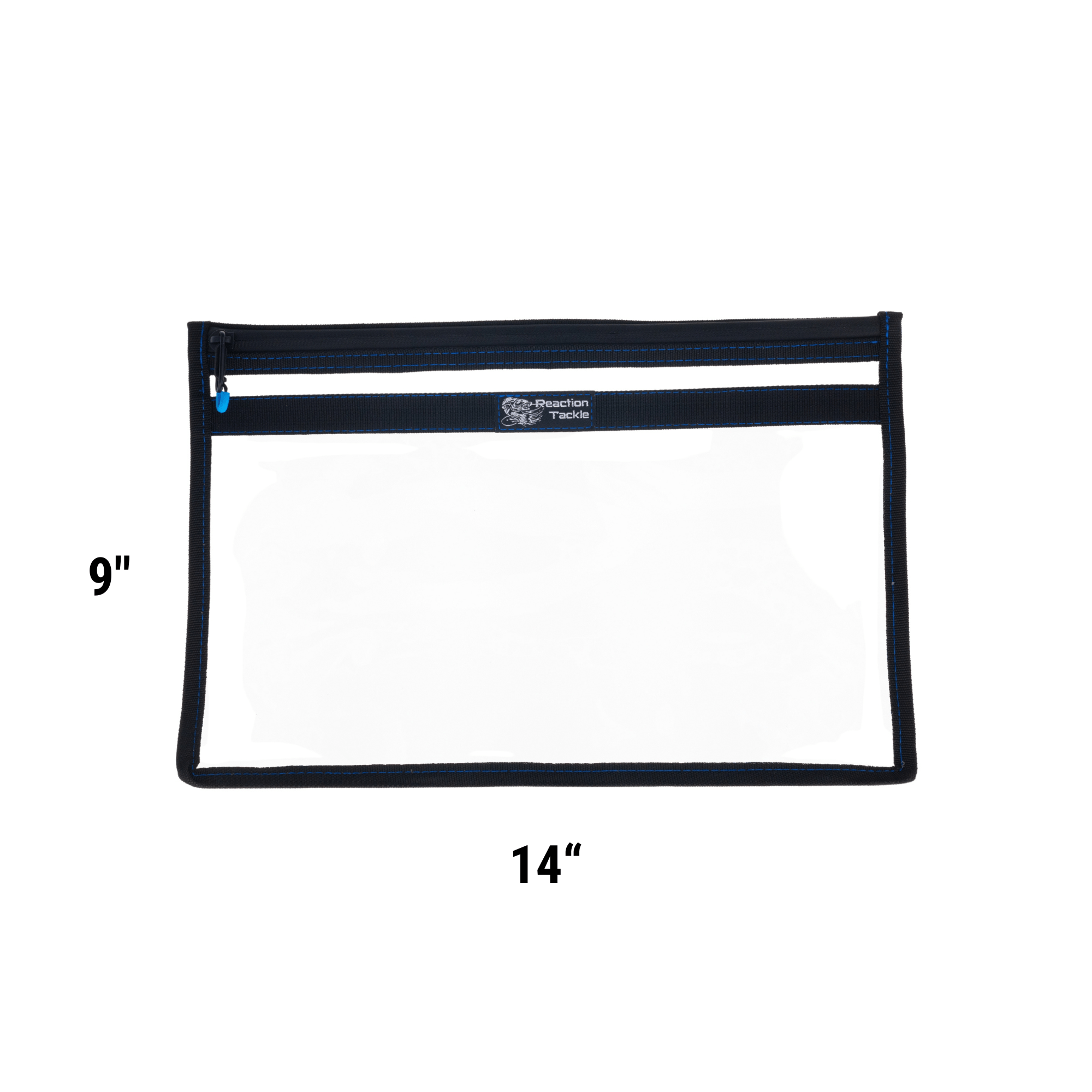 Reaction Tackle Clear Storage Bag Tackle Pak - Water - Resistant Plastic Storage - New - Get Tight Gear