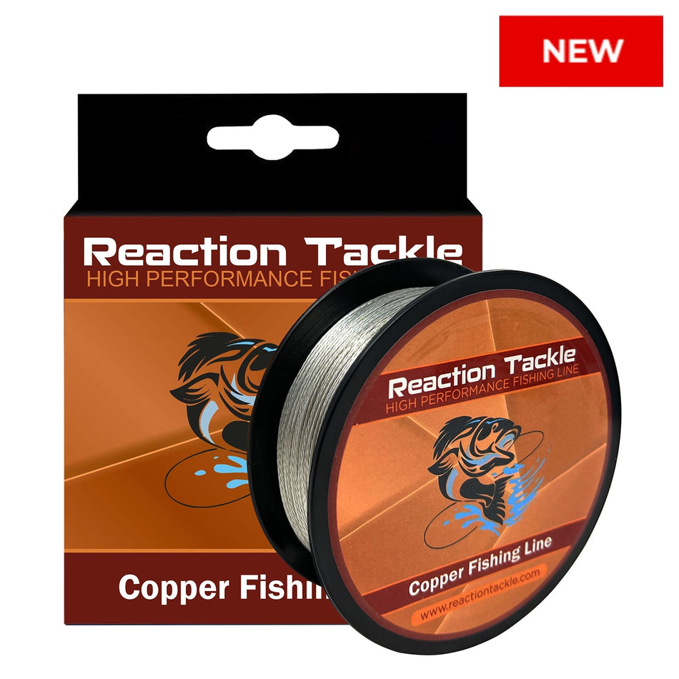 Reaction Tackle Copper Fishing Line - Trolling Wire - Tin Coated - New - Get Tight Gear