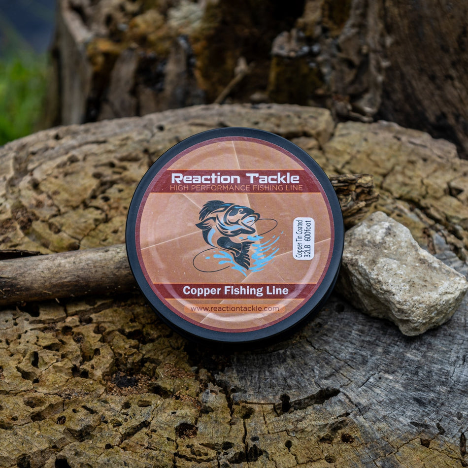 Reaction Tackle Copper Fishing Line - Trolling Wire - Tin Coated - New - Get Tight Gear