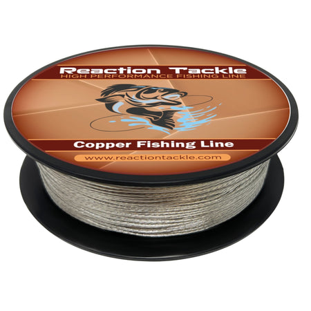 Reaction Tackle Copper Fishing Line - Trolling Wire - Tin Coated - New - Get Tight Gear