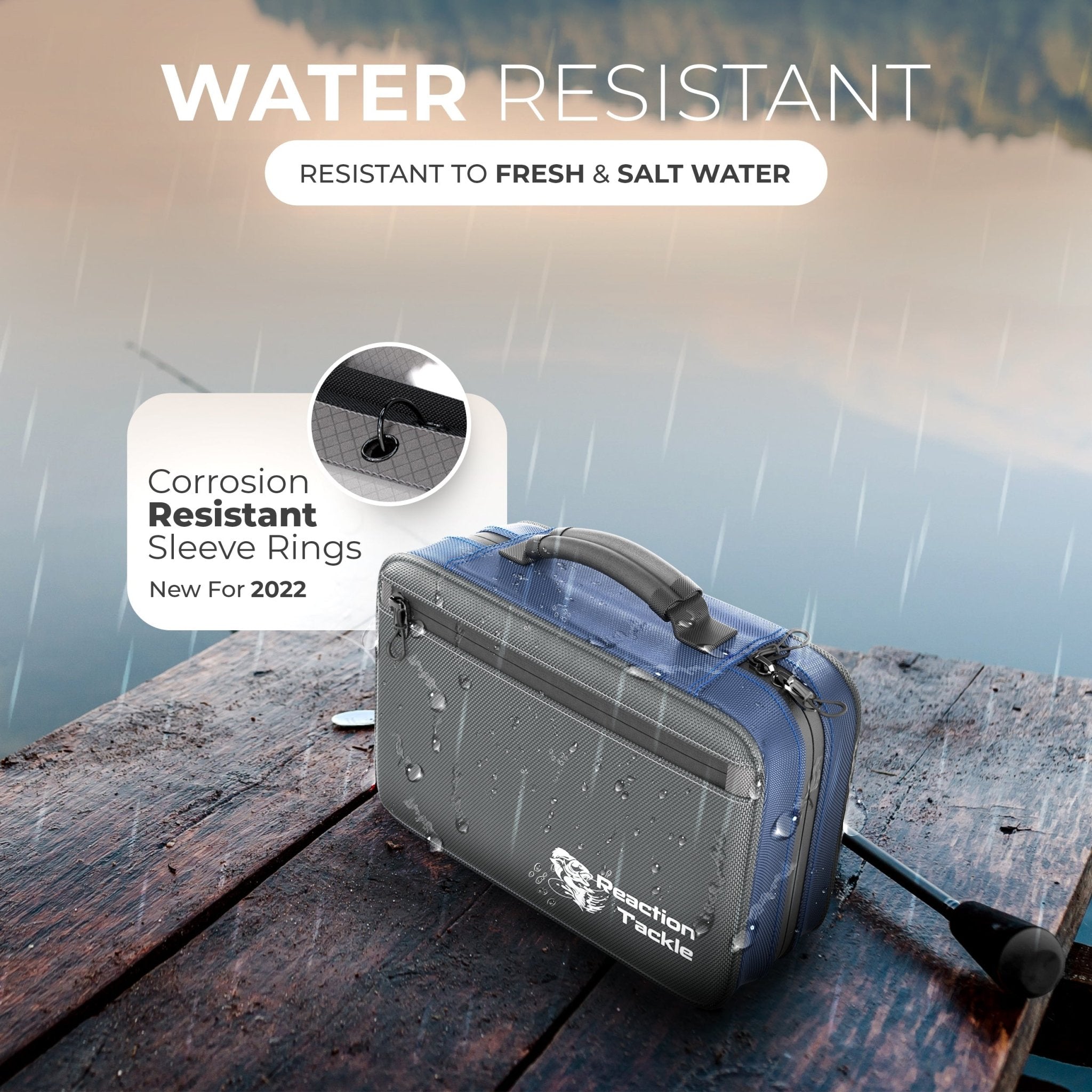 Reaction Tackle Deluxe Bait Binder and Tackle Storage - Get Tight Gear