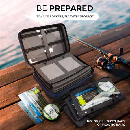 Reaction Tackle Deluxe Bait Binder and Tackle Storage - Get Tight Gear