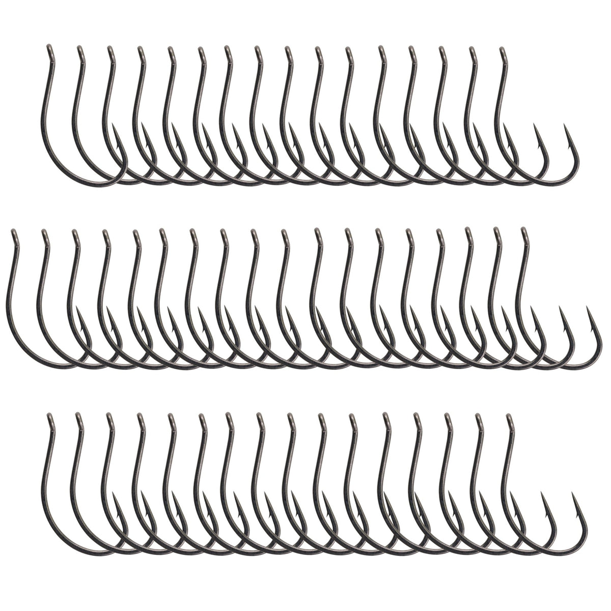 Reaction Tackle Drop Shot Hooks - Pack of 50 - Get Tight Gear