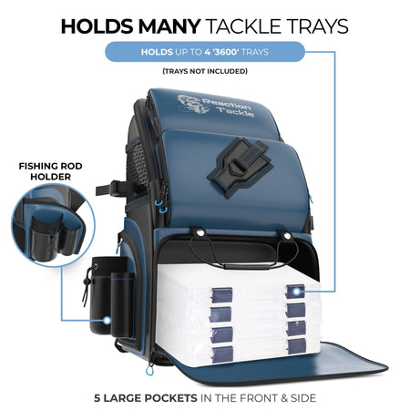 Reaction Tackle Fishing Backpack - Get Tight Gear
