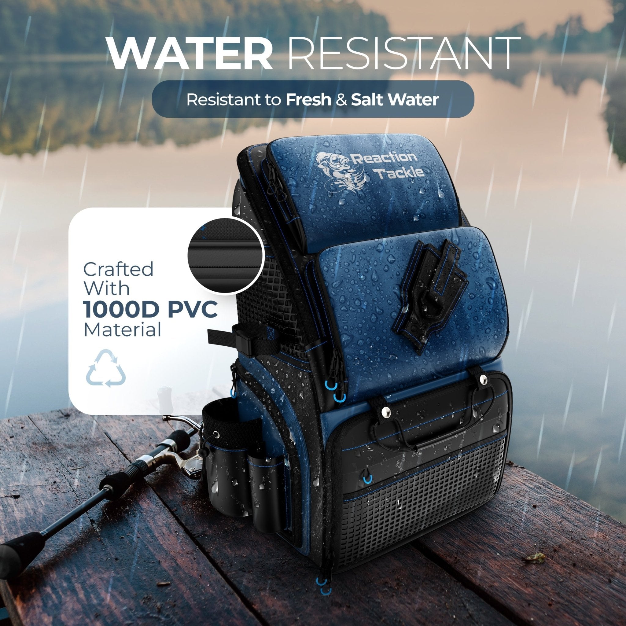 Reaction Tackle Fishing Backpack - Get Tight Gear