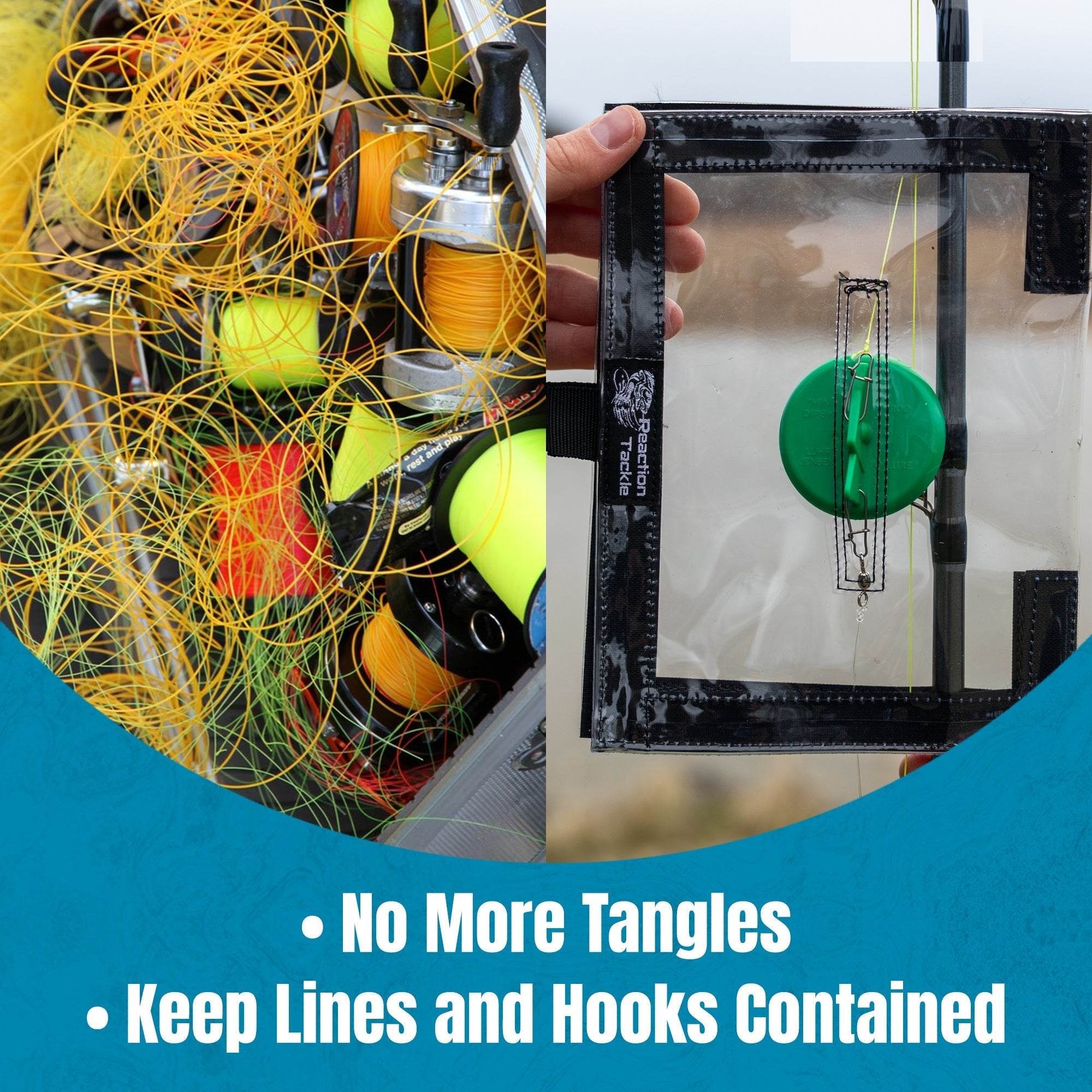 Reaction Tackle Fishing Lure Wraps - Get Tight Gear