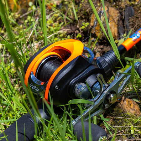 Reaction Tackle Fishing Rod and Baitcasting Reel Combo - Big Bite - NEW - Get Tight Gear
