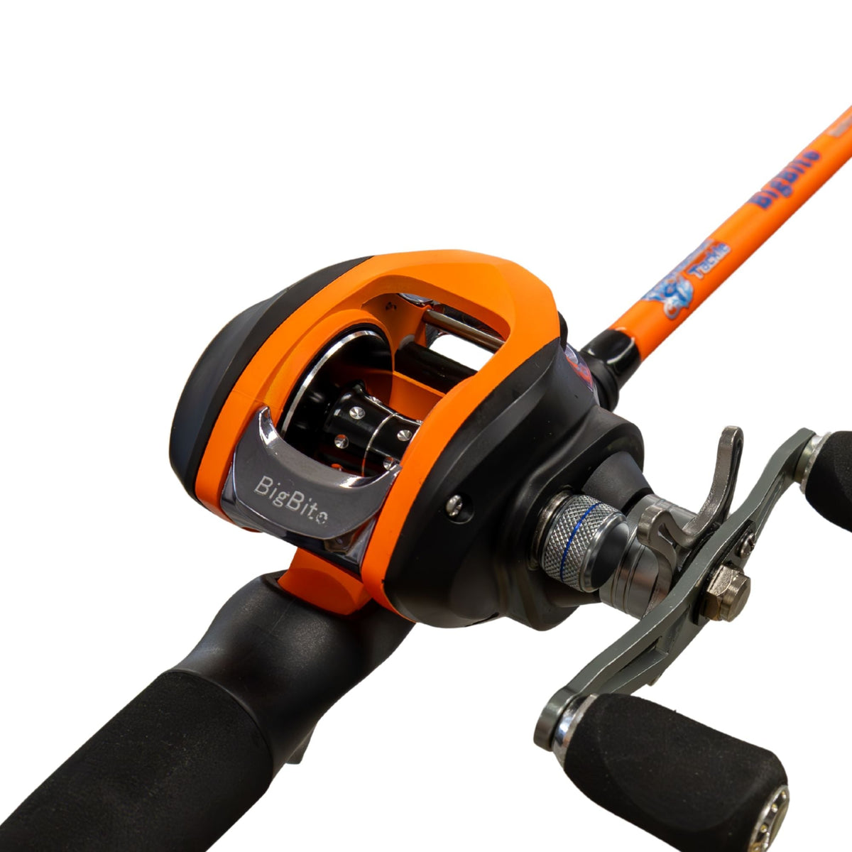 Reaction Tackle Fishing Rod and Baitcasting Reel Combo - Big Bite - NEW - Get Tight Gear