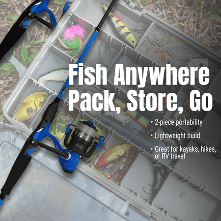 Reaction Tackle Fishing Rod and Spinning Reel Combo - SmoothCast - NEW - Get Tight Gear