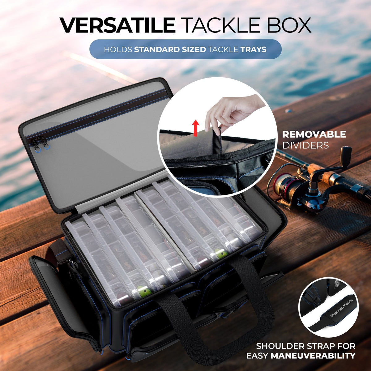 Reaction Tackle Fishing Tackle Bags - Get Tight Gear