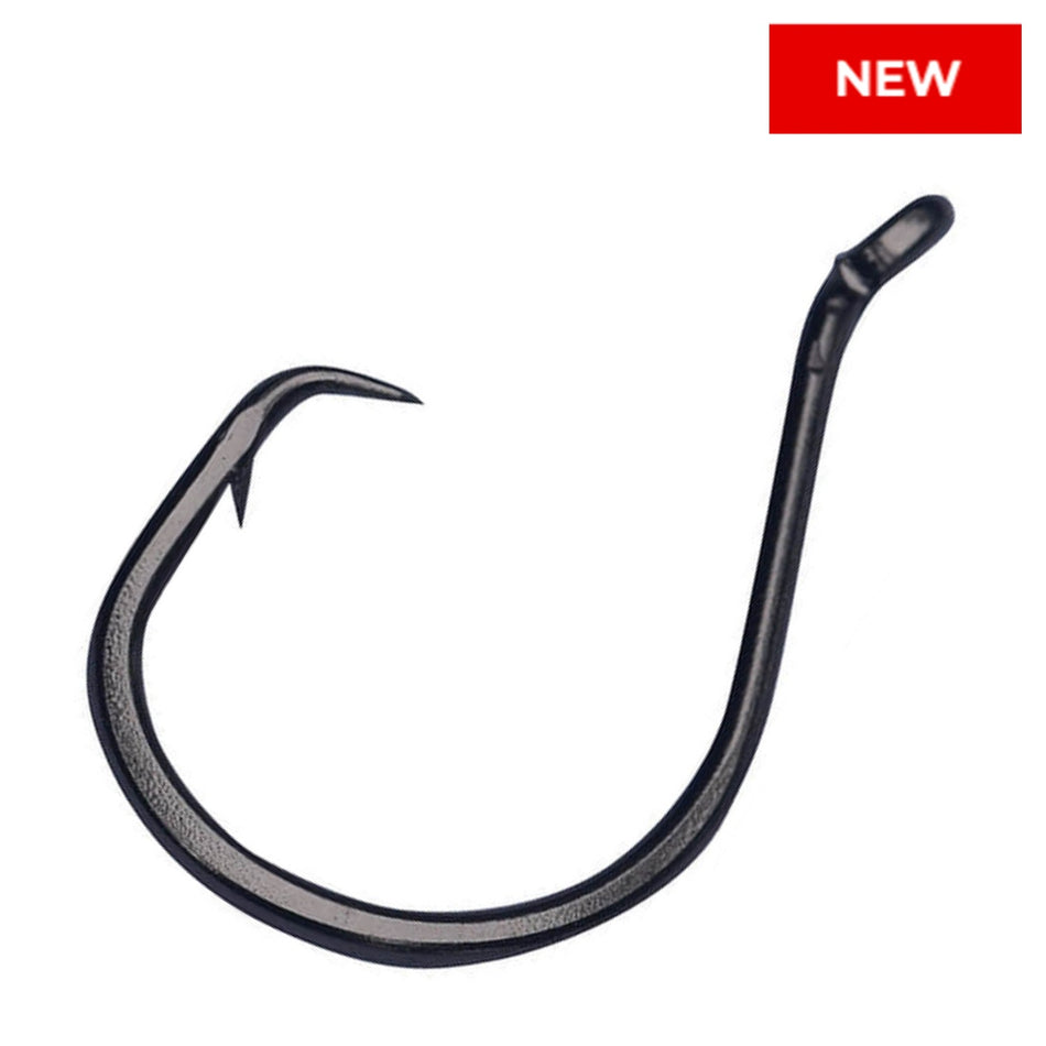 Reaction Tackle Heavyweight Catfish Circle Hooks - Offset Octopus Hooks (25 Pack) - New - Get Tight Gear