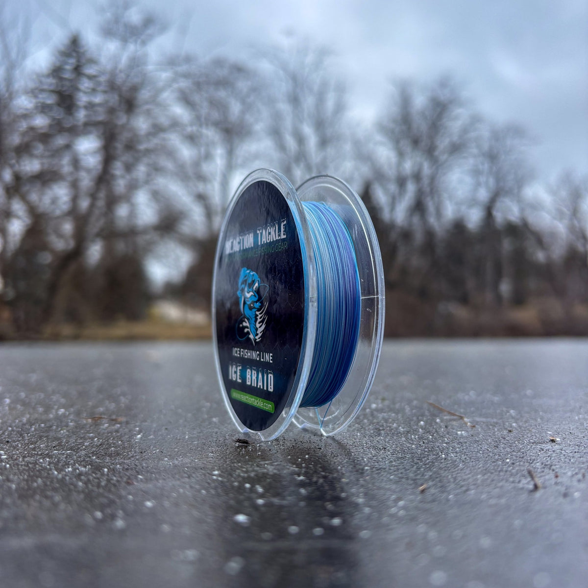 Reaction Tackle Ice Fishing Braided line - 8 Strand - Get Tight Gear
