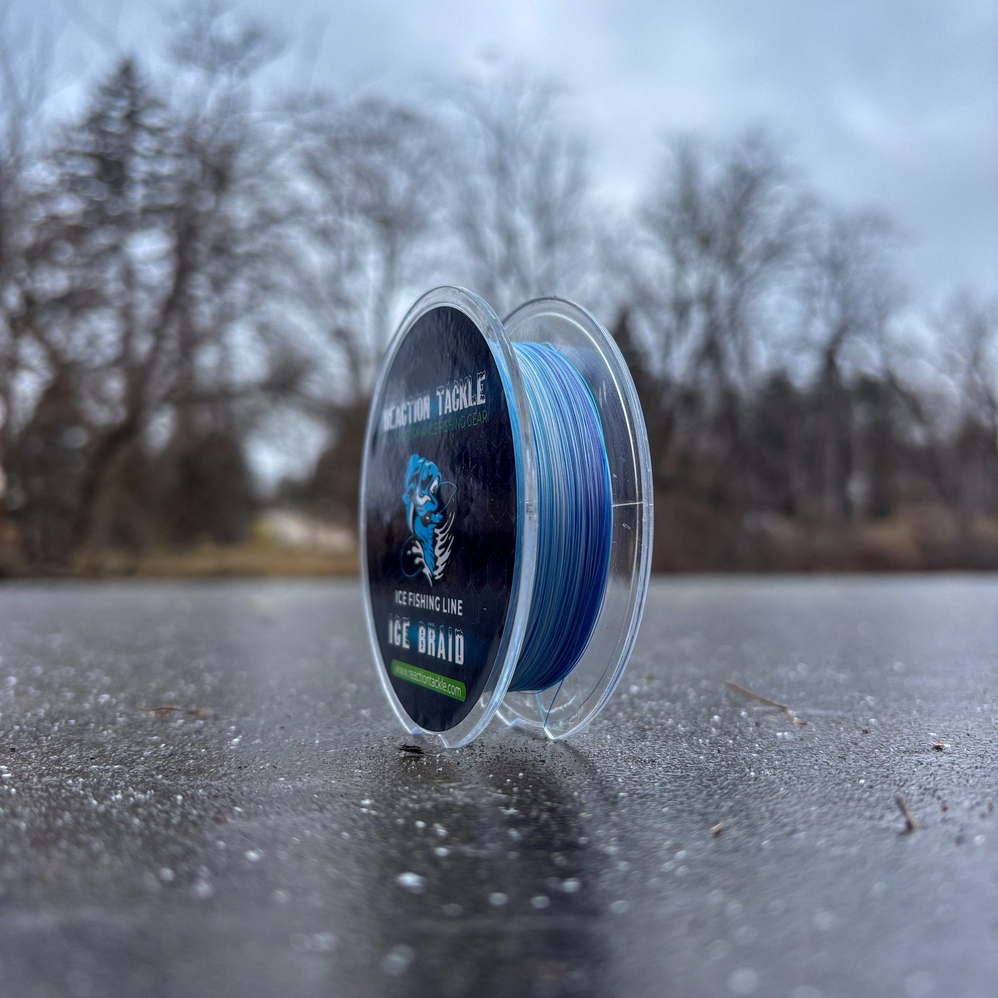 Reaction Tackle Ice Fishing Braided line - 8 Strand - Get Tight Gear