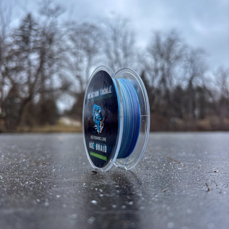 Reaction Tackle Ice Fishing Braided line - 8 Strand - Get Tight Gear