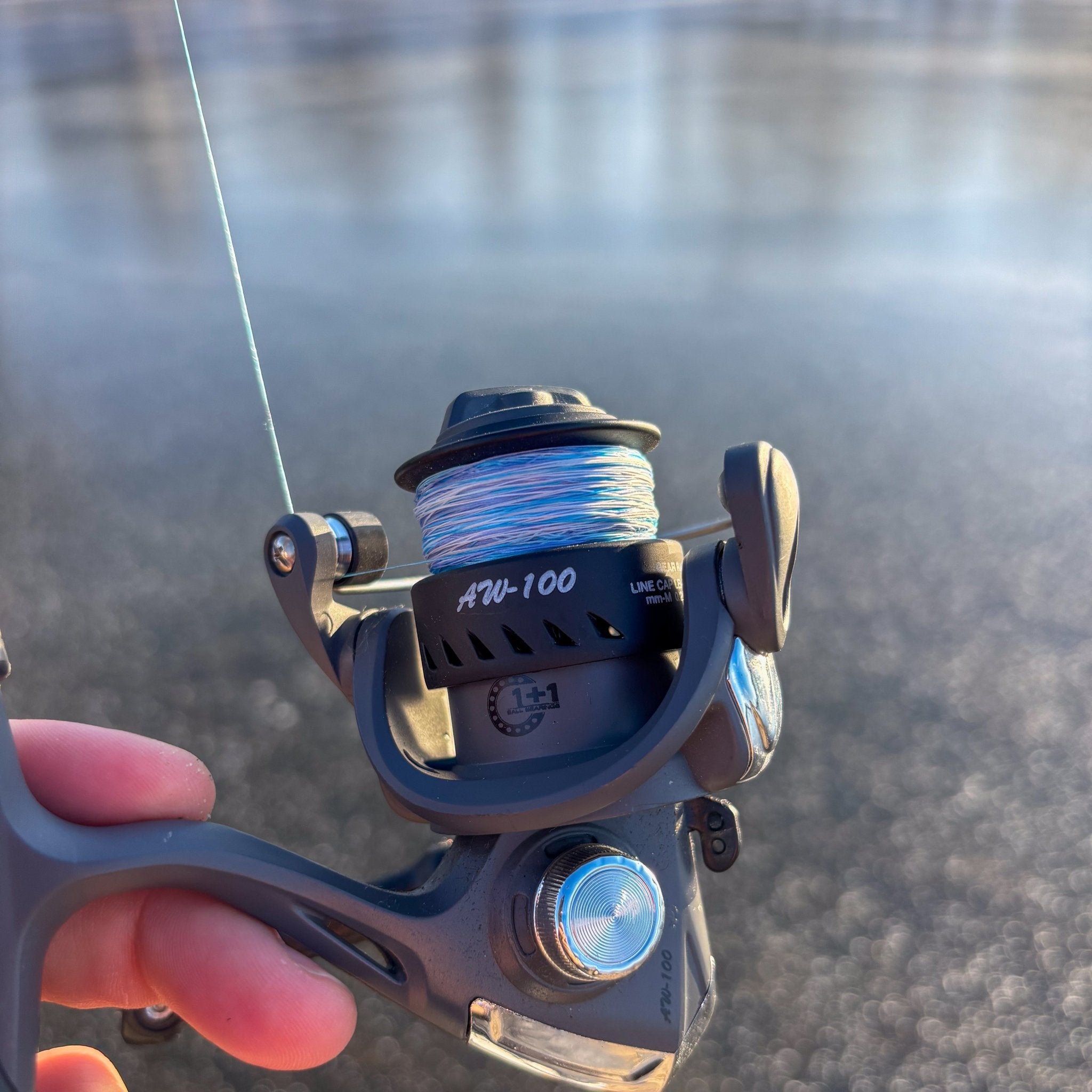 Reaction Tackle Ice Fishing Braided line - 8 Strand - Get Tight Gear