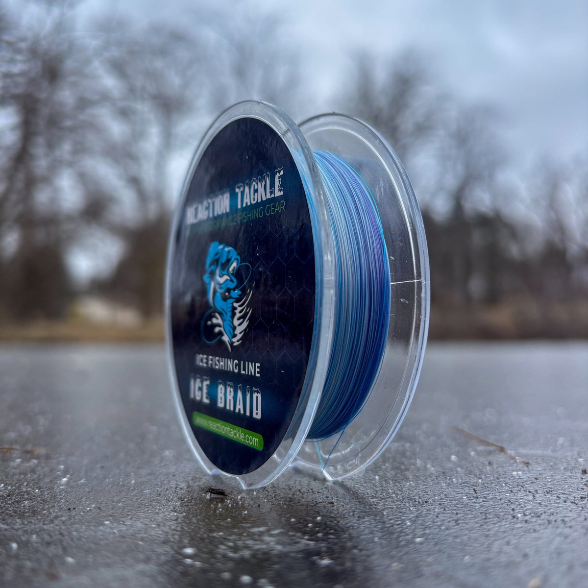 Reaction Tackle Ice Fishing Braided line - 8 Strand - Get Tight Gear