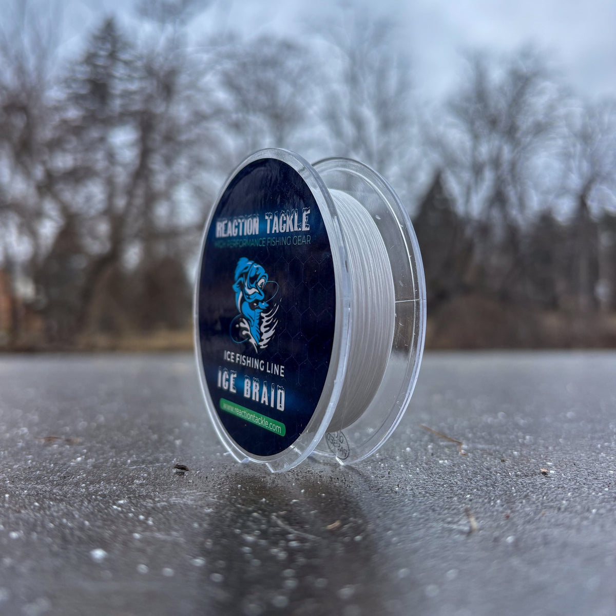 Reaction Tackle Ice Fishing Braided line - 8 Strand - Get Tight Gear