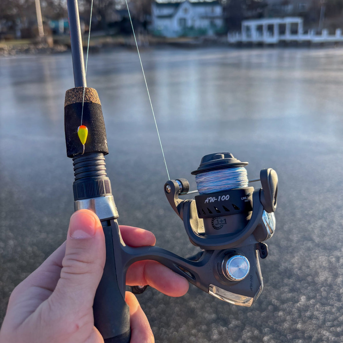 Reaction Tackle Ice Fishing Braided line - 8 Strand - Get Tight Gear