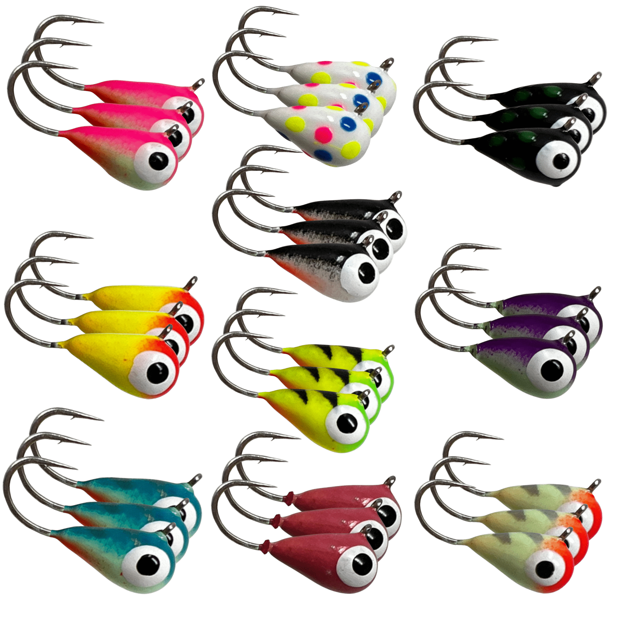 Reaction Tackle Ice Fishing Jigs - Get Tight Gear