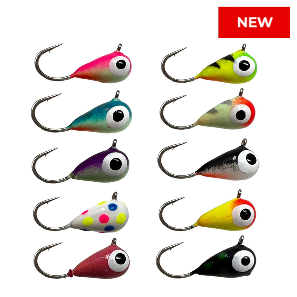 Reaction Tackle Ice Fishing Jigs - Get Tight Gear