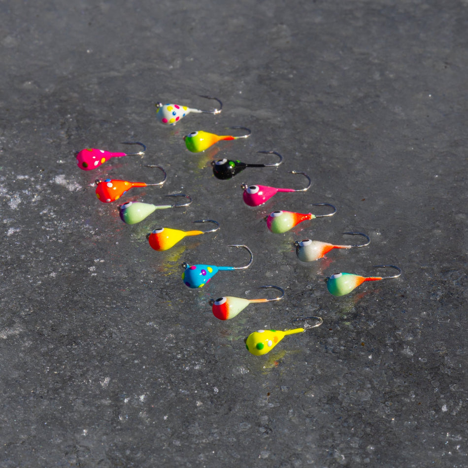 Reaction Tackle Ice Fishing Jigs - Get Tight Gear