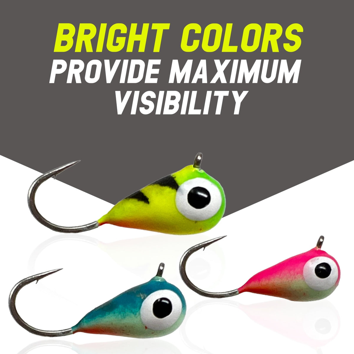 Reaction Tackle Ice Fishing Jigs - Get Tight Gear