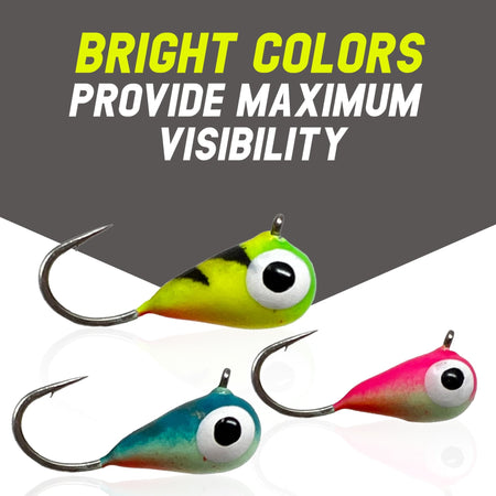 Reaction Tackle Ice Fishing Jigs - Get Tight Gear