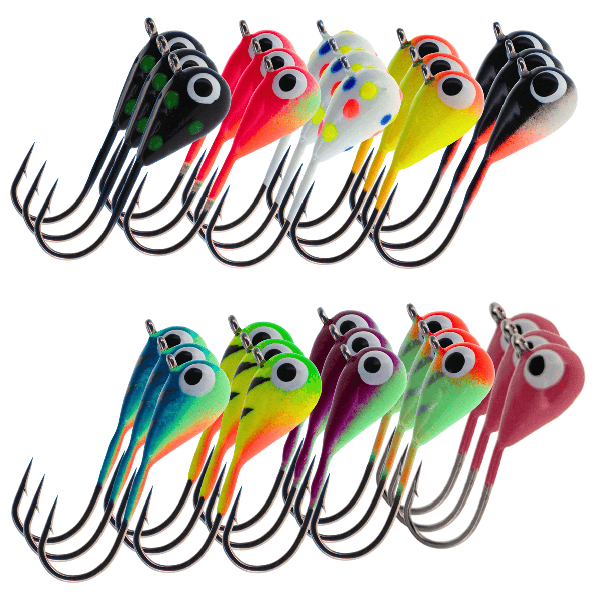 Reaction Tackle Ice Fishing Jigs - Get Tight Gear