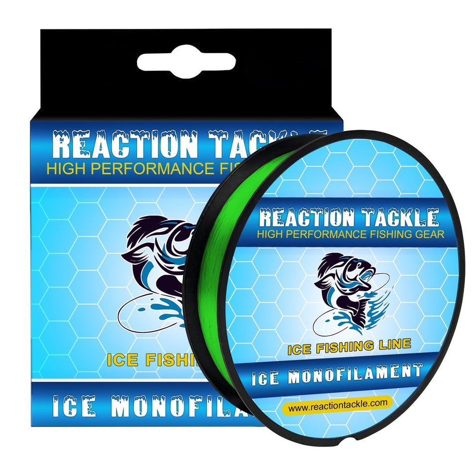 Reaction Tackle ICE Monofilament Fishing Line - Get Tight Gear