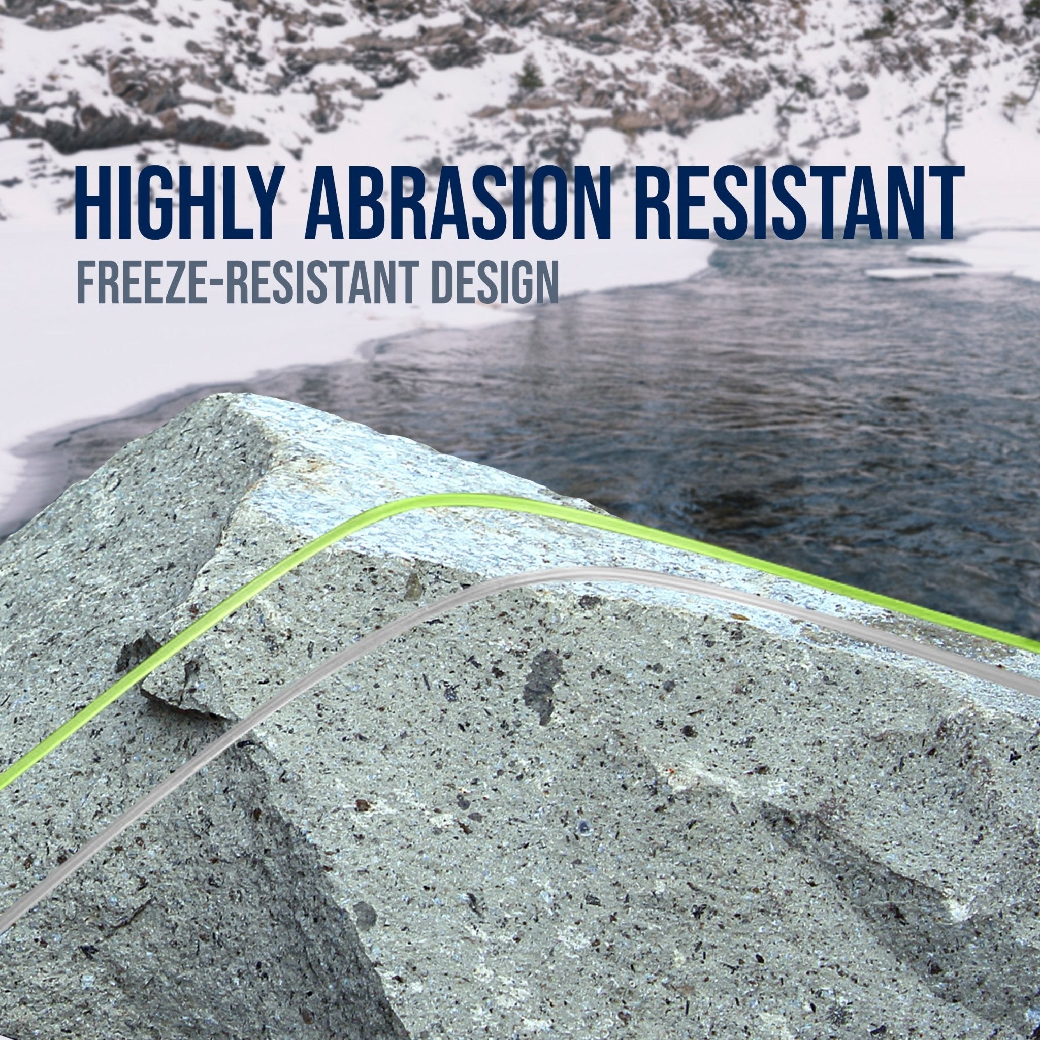 Reaction Tackle ICE Monofilament Fishing Line - Get Tight Gear