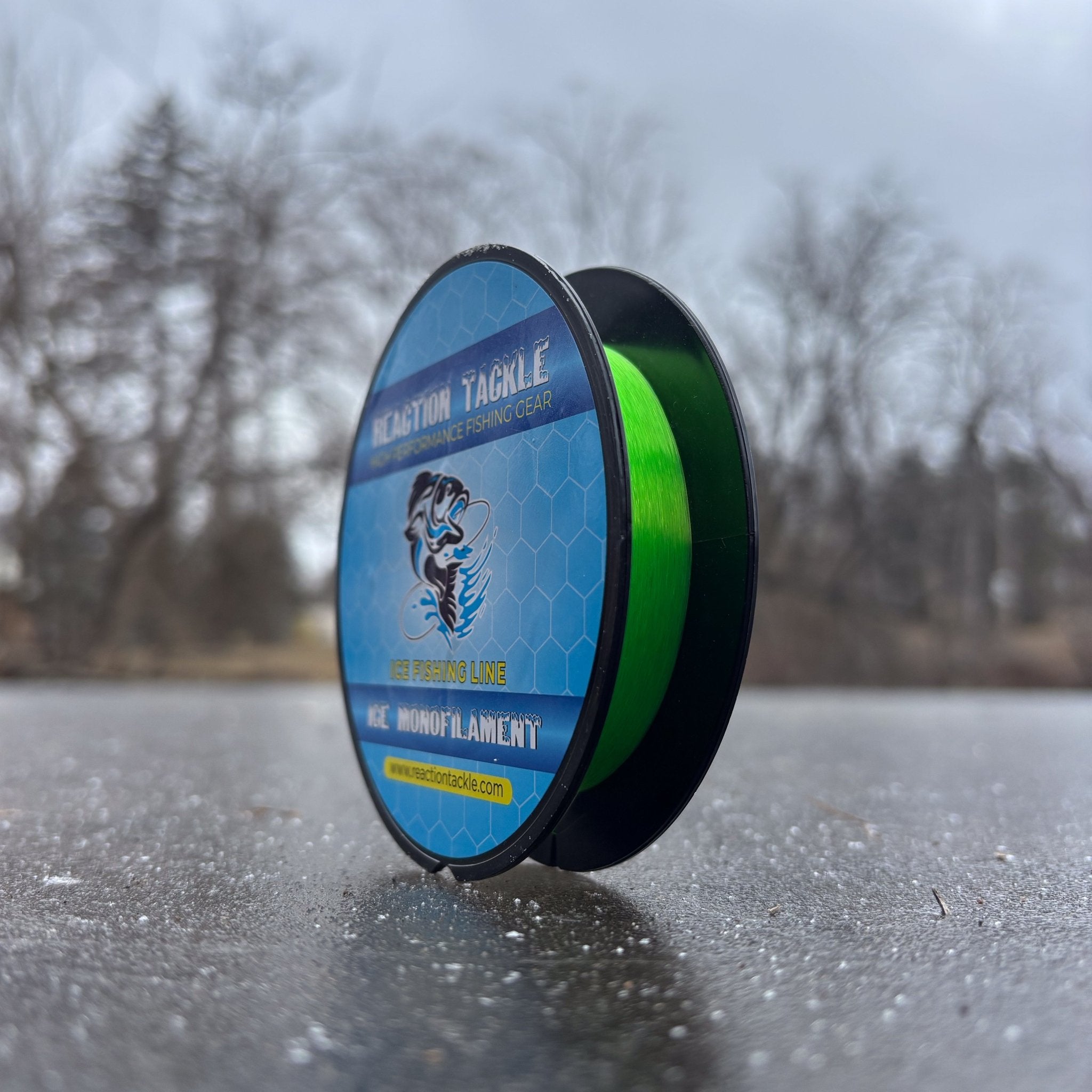 Reaction Tackle ICE Monofilament Fishing Line - Get Tight Gear
