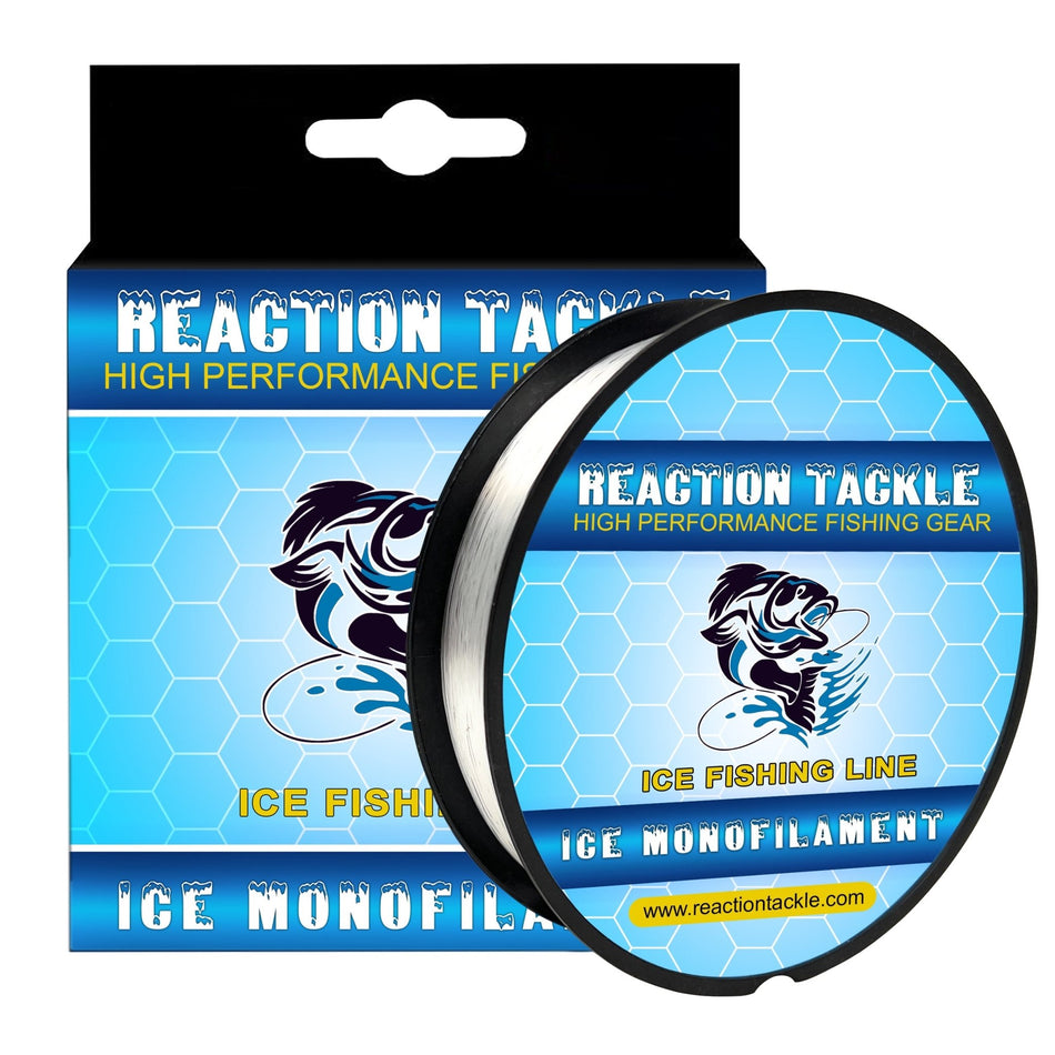 Reaction Tackle ICE Monofilament Fishing Line - Get Tight Gear