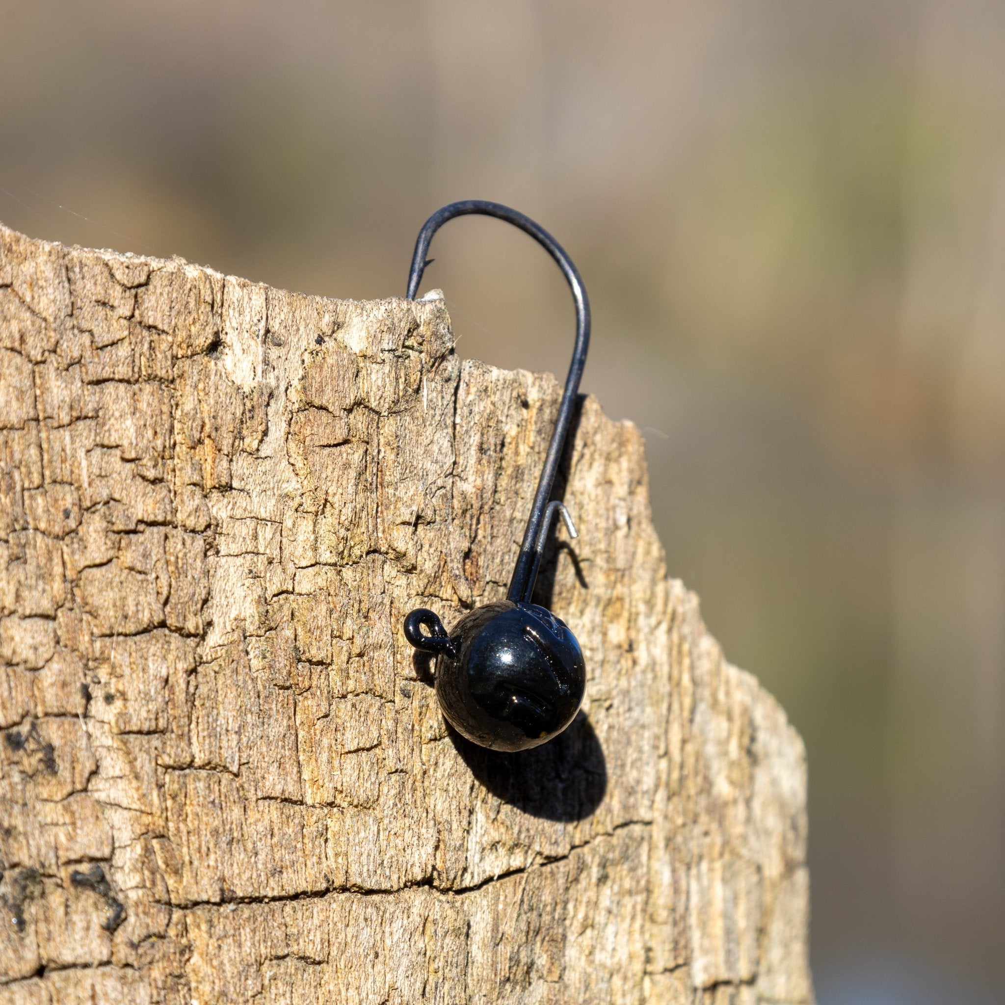 Reaction Tackle Lead Ball Jigs (10 - Pack) – Premium Round Jig Heads for Soft Plastics - New - Get Tight Gear