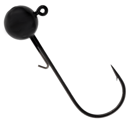 Reaction Tackle Lead Ball Jigs (10 - Pack) – Premium Round Jig Heads for Soft Plastics - New - Get Tight Gear
