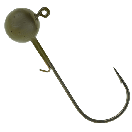 Reaction Tackle Lead Ball Jigs (10 - Pack) – Premium Round Jig Heads for Soft Plastics - New - Get Tight Gear