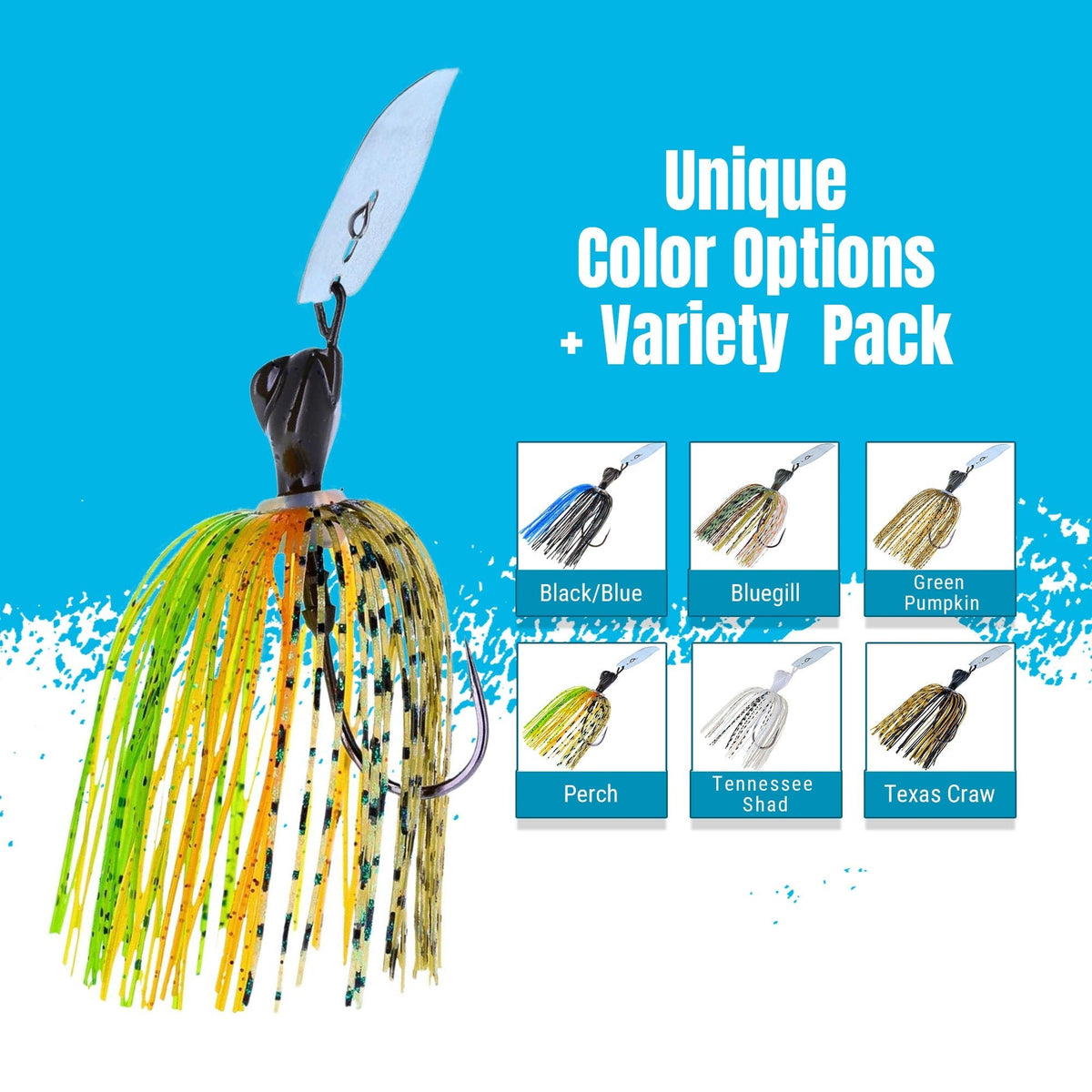 Reaction Tackle Lead Breaker Jigs - 3 - Pack; Durable Fishing Jigs for Freshwater & Saltwater - New - Get Tight Gear